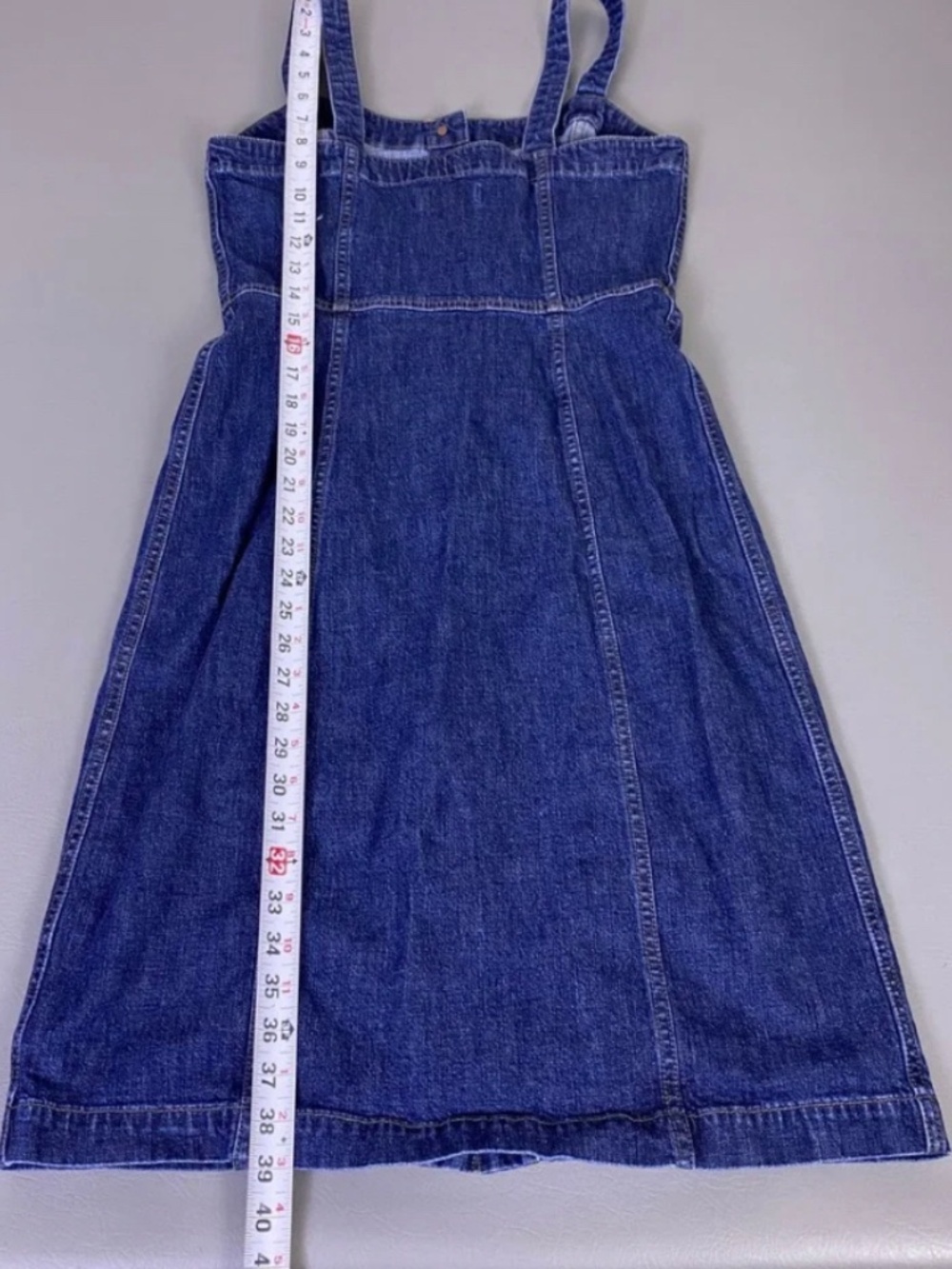 Madewell button down denim midi dress - Picture 9 of 11